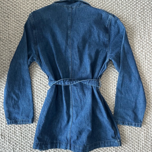 Aritzia Wilfred Free Port Denim Jacket - Women’s Size L - Picture 4 of 6